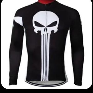 Punisher bicycling jersey. In perfect brand new condition.